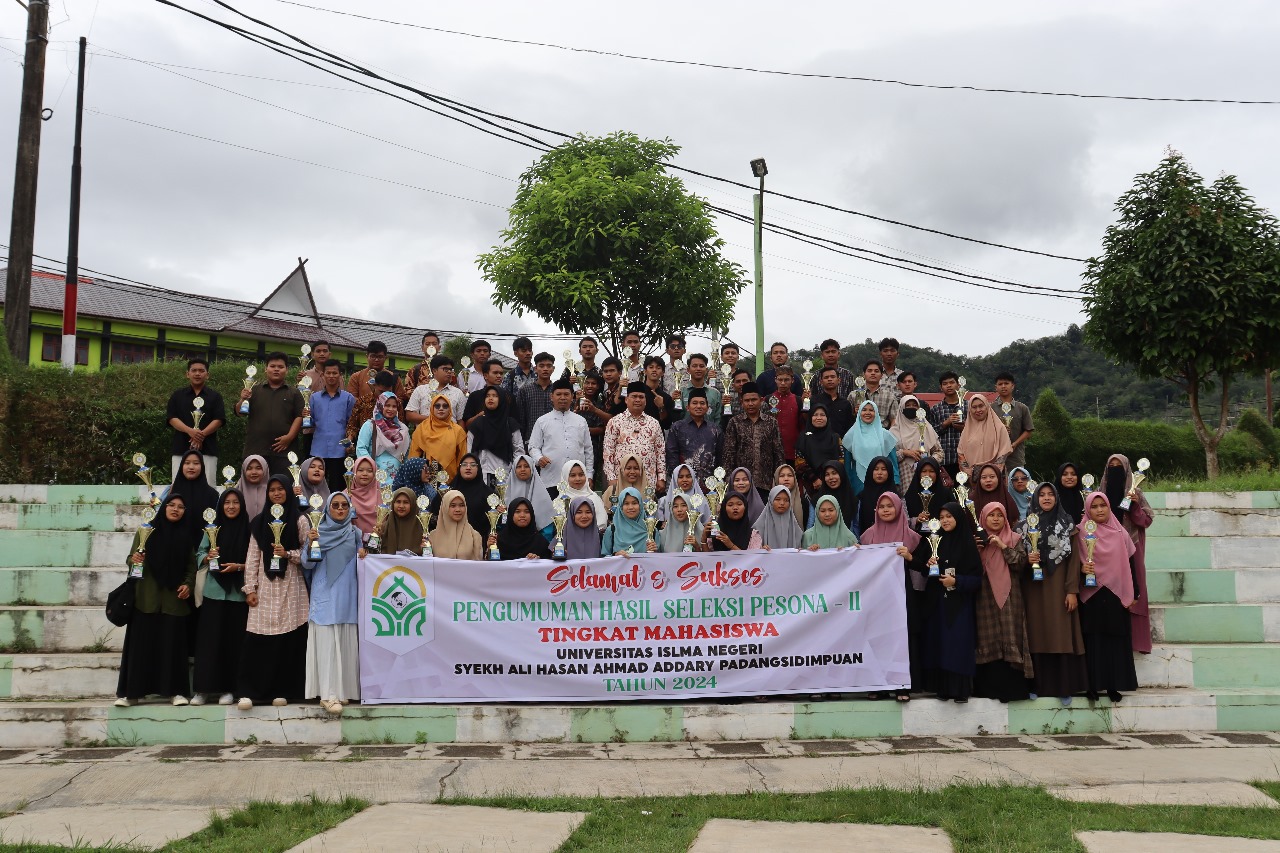 Prestasi Gemilang  Musyrif/ah dan  Mahasantri/ah Ma’had Al Jami’ah di PESONA 2 Tingkat Mahasiswa UIN Syekh Ali Hasan Ahmad Addary Padangsidimpuan