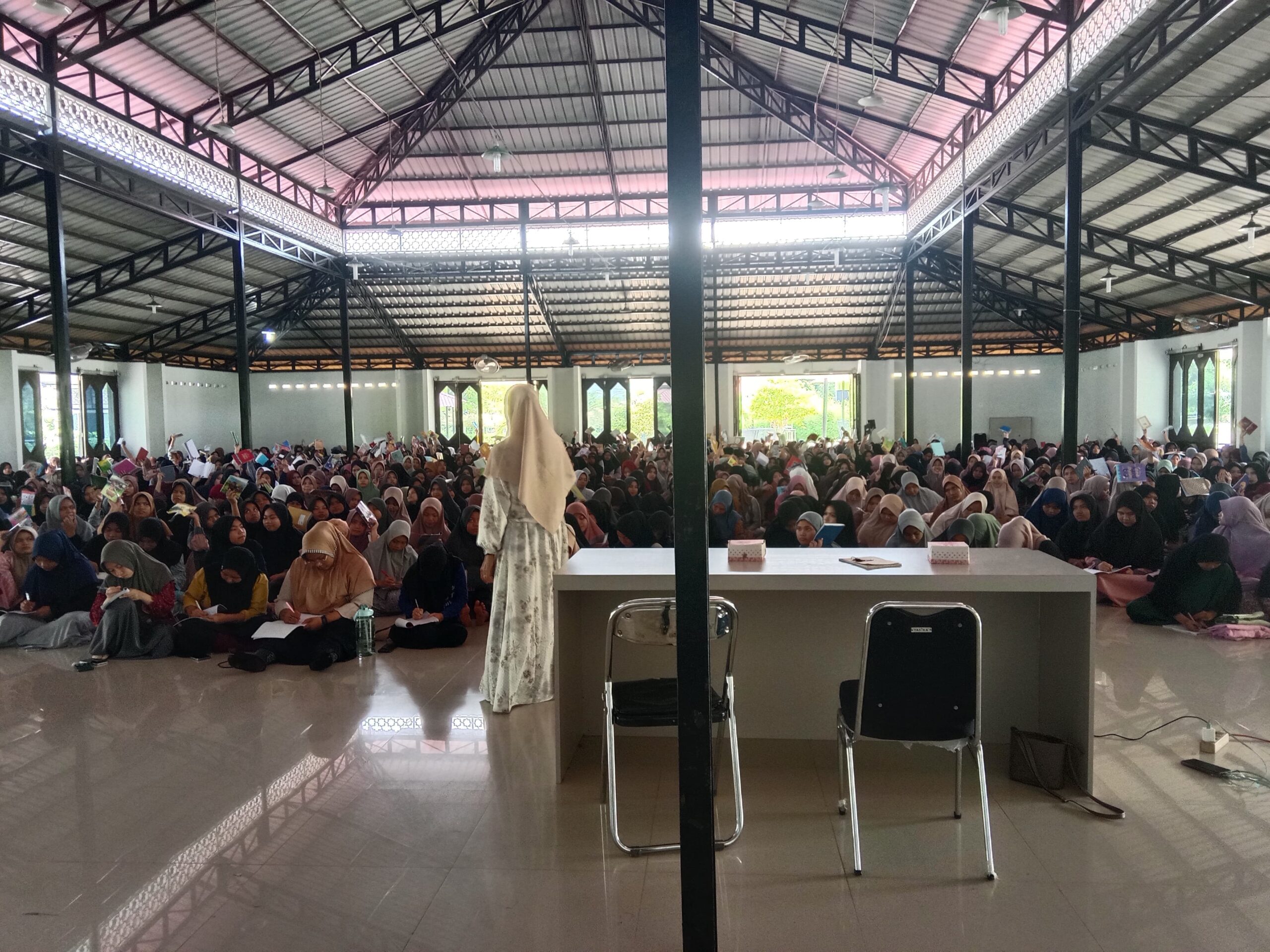 Kegiatan Character Building di Ma’had Al Jami’ah UIN Syekh Ali Hasan Ahmad Addary Padangsidimpuan Berjalan Rutin Setiap Sabtu