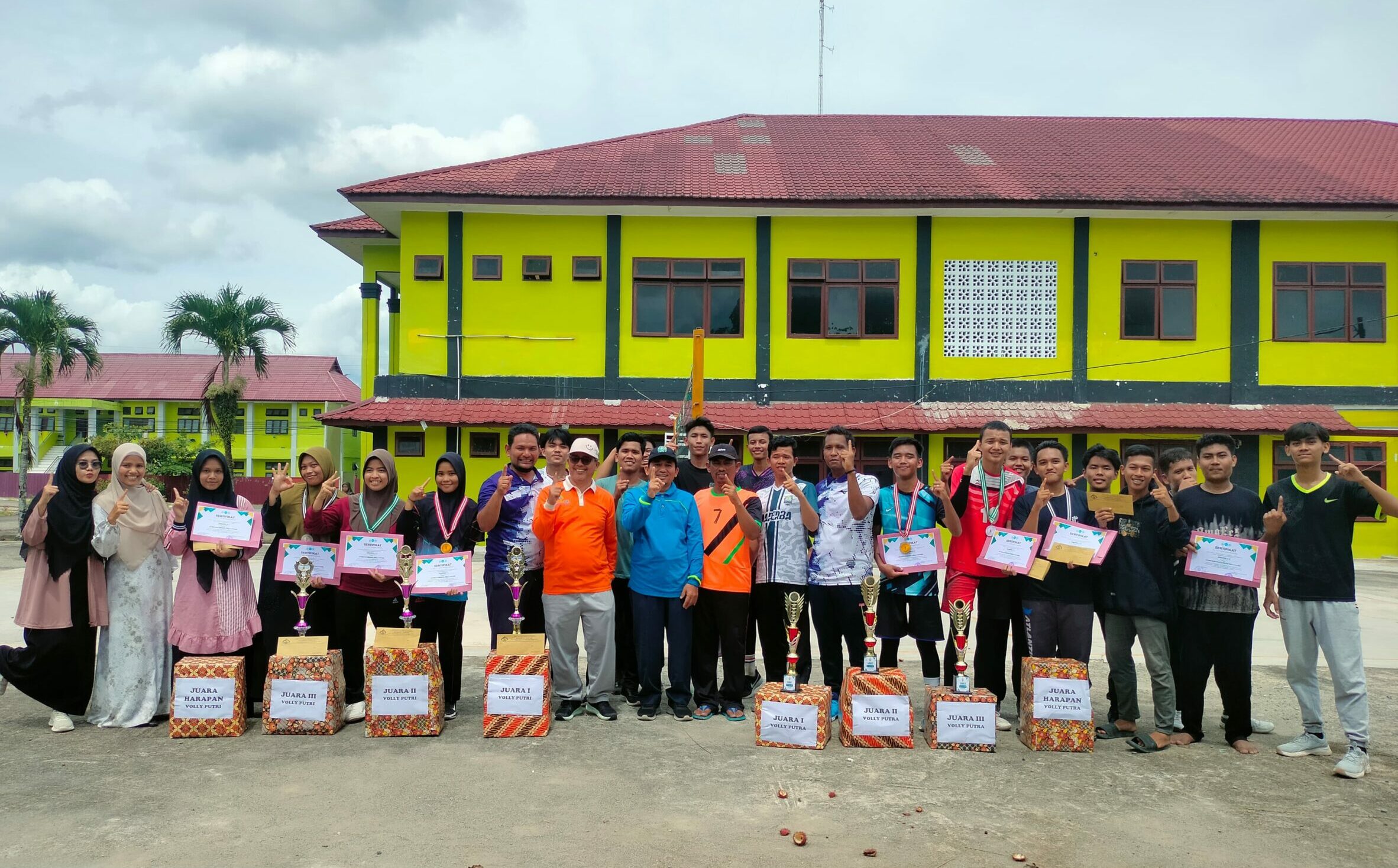 Ma’had Al-Jami’ah Sukses Gelar Liga Ma’had Cabang Voli Antar Asrama Mahasantri/ah