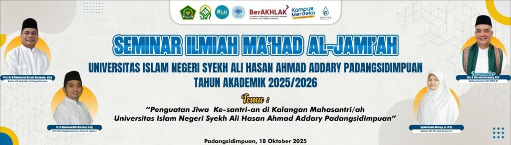 Seminar Ilmiah Ma’had Al-Jami’ah Tekankan Penguatan Jiwa Ke-santri-an di Kalangan Mahasantri/ah